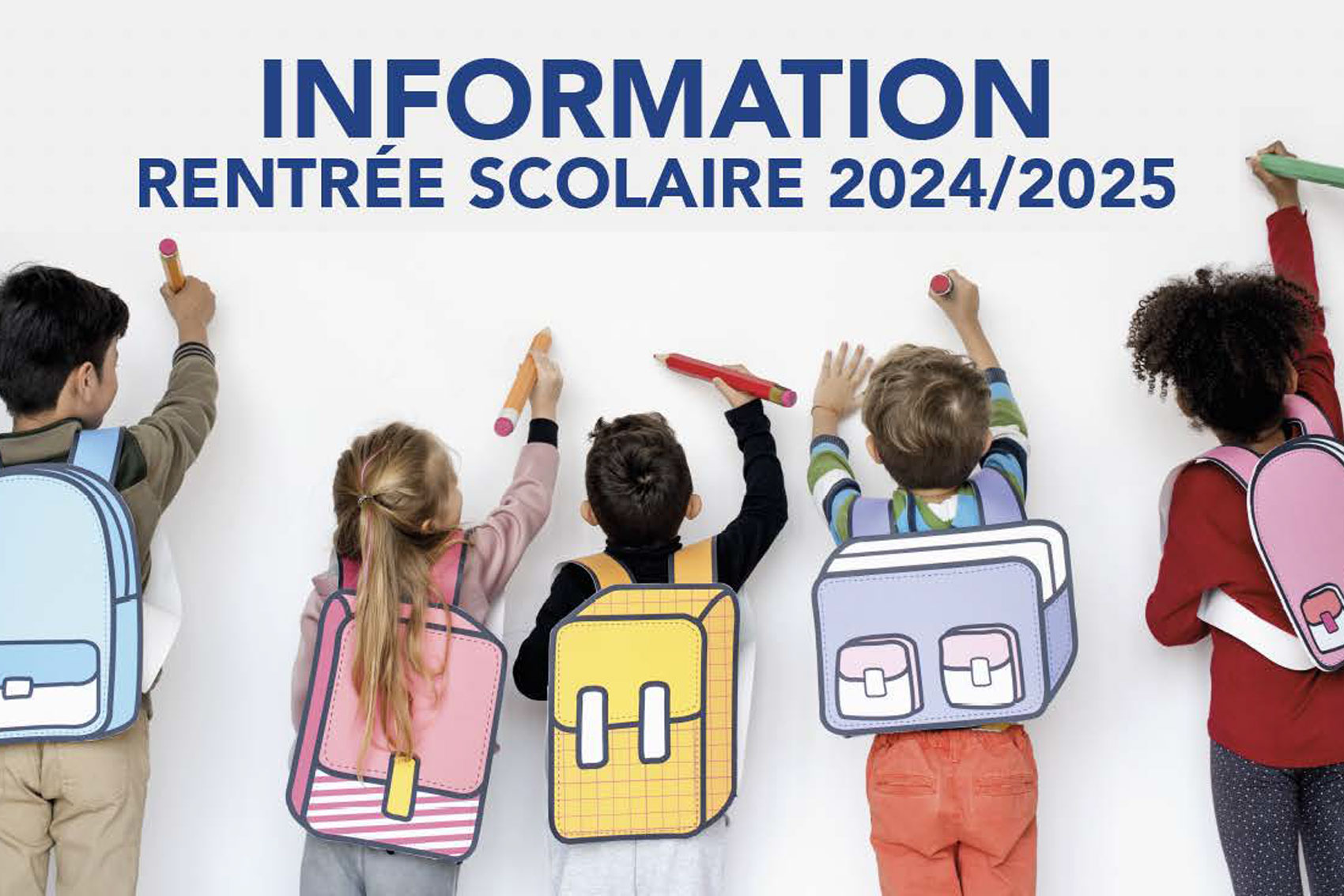 Rentrée 2024/2025 préinscriptions et dérogations Port SaintLouis